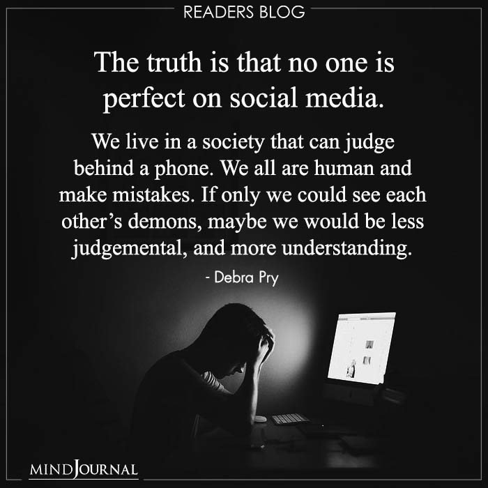 No One Is Perfect On Social Media