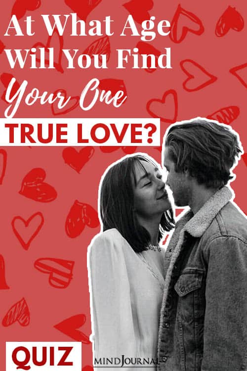 At What Age Will You Find Your One True Love? Quiz