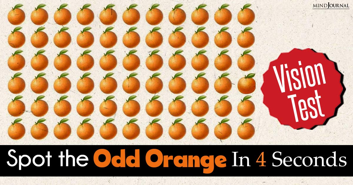 Orange Optical Illusion: Can You Spot the Odd Orange in 4 Seconds with Your Sharp Vision?