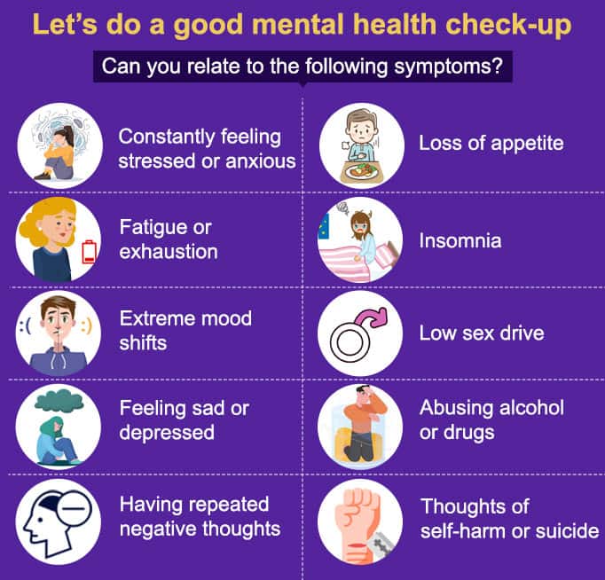 Let's do a good mental health check-up